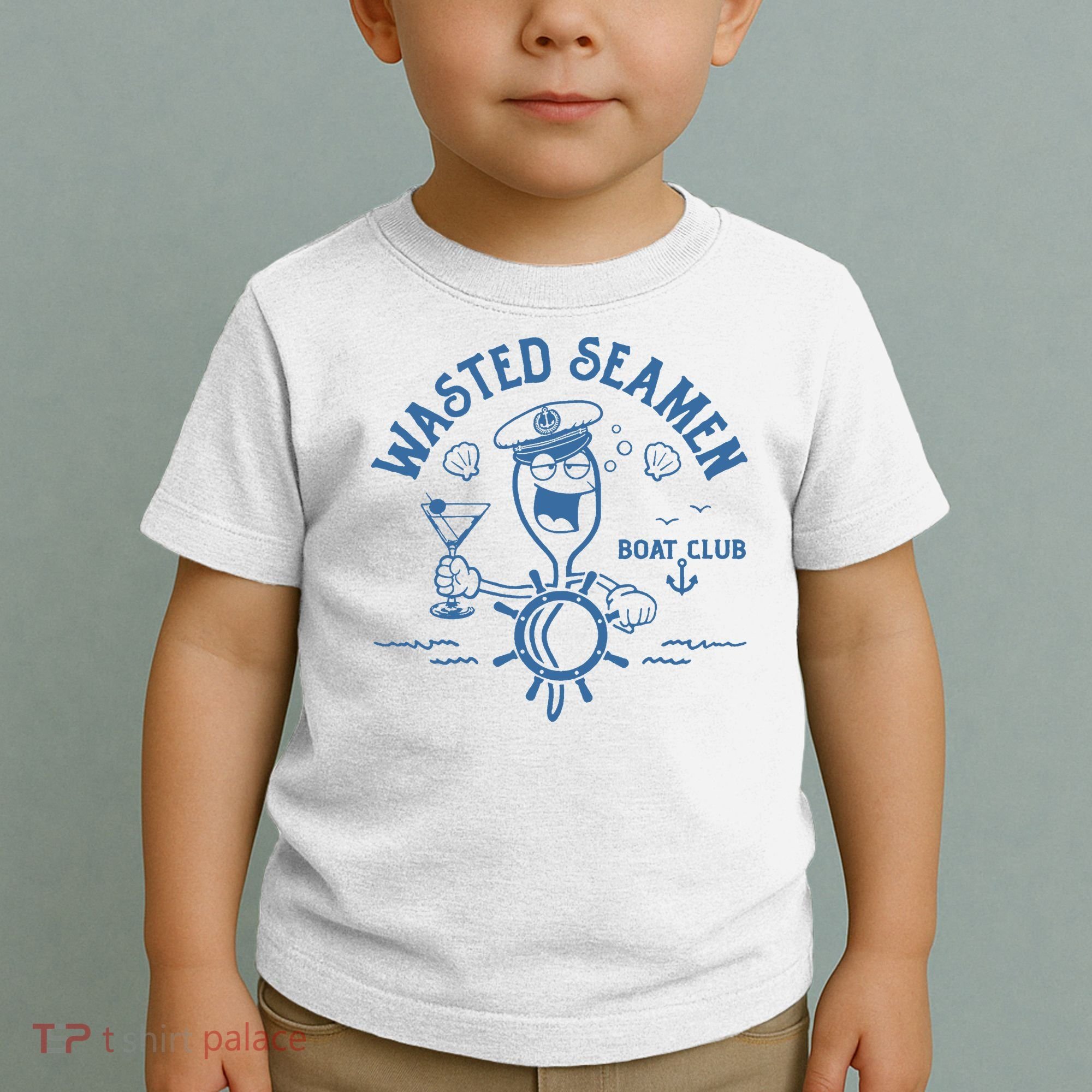Wasted Seamen Boat Club Toddler T-Shirt
