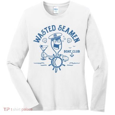 Wasted Seamen Boat Club Women's Long Sleeve Shirt