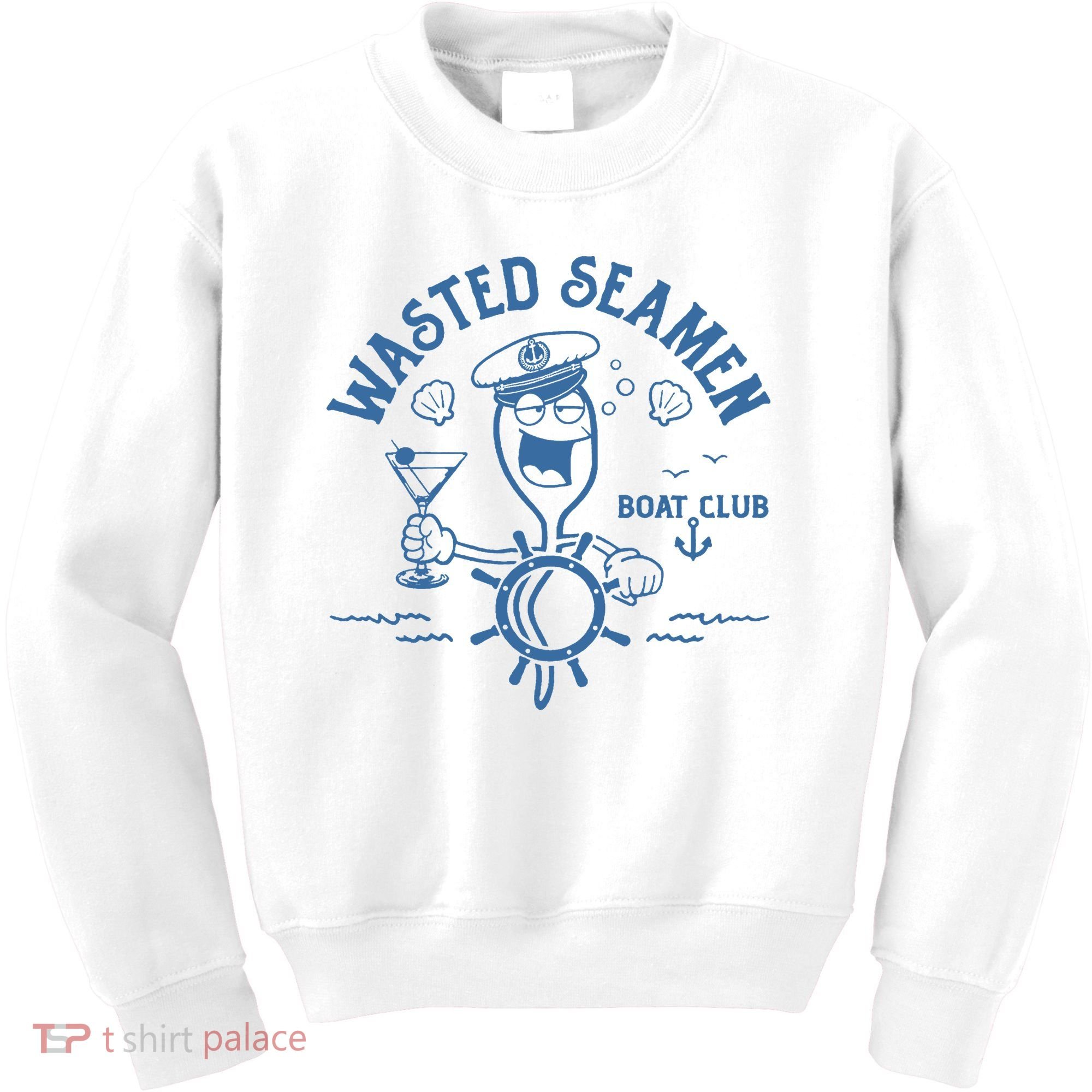 Wasted Seamen Boat Club Kids Sweatshirt
