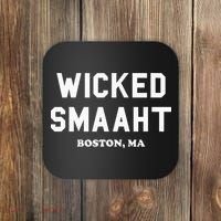 Wicked Smaaht Boston Ma Funny Boston Coaster thumb 0