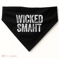 Wicked Smaht Boston Massachusetts USA-Made Doggie Bandana thumb 0