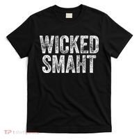 Wicked Smaht Boston Massachusetts T-Shirt thumb 0