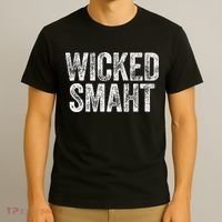 Wicked Smaht Boston Massachusetts T-Shirt thumb 3