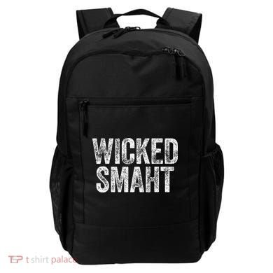Wicked Smaht Boston Massachusetts Backpack