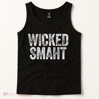 Wicked Smaht Boston Massachusetts Tank Top thumb 2