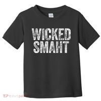 Wicked Smaht Boston Massachusetts Toddler T-Shirt thumb 0