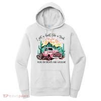 Western Sunset Cowgirl I Got A Heart Like A Truck Women's Hoodie thumb 0
