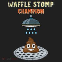 Waffle Stomp Champion Turd Poop In Shower With Pride Beanie thumb 2
