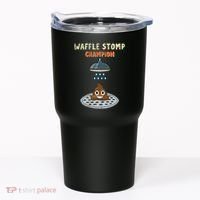 Waffle Stomp Champion Turd Poop In Shower With Pride Tumbler thumb 0
