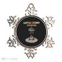 Waffle Stomp Champion Turd Poop In Shower With Pride Ornament thumb 0