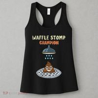 Waffle Stomp Champion Turd Poop In Shower With Pride Women's Tank Top thumb 3