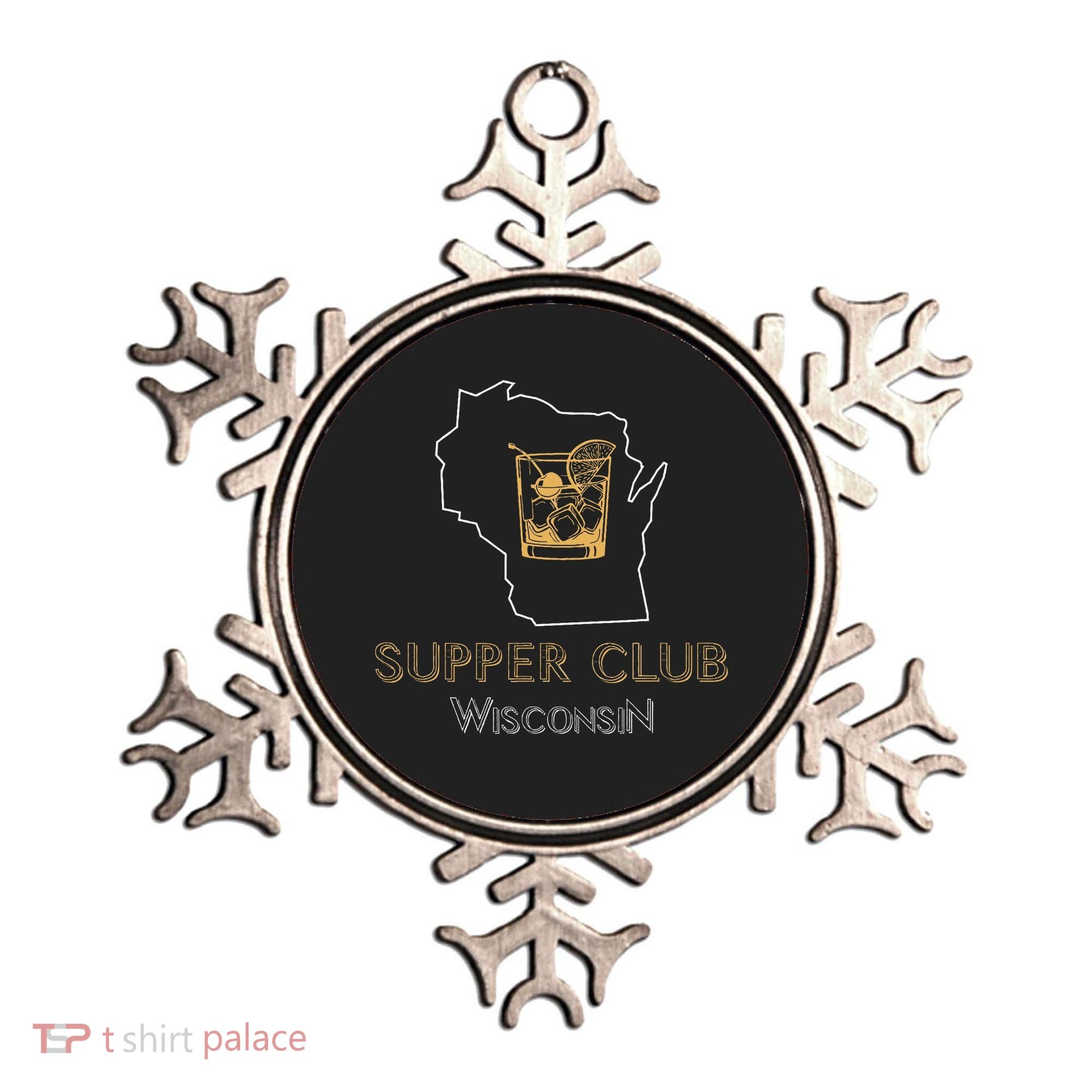 Wisconsin Supper Club And Old Fashioned Ornament