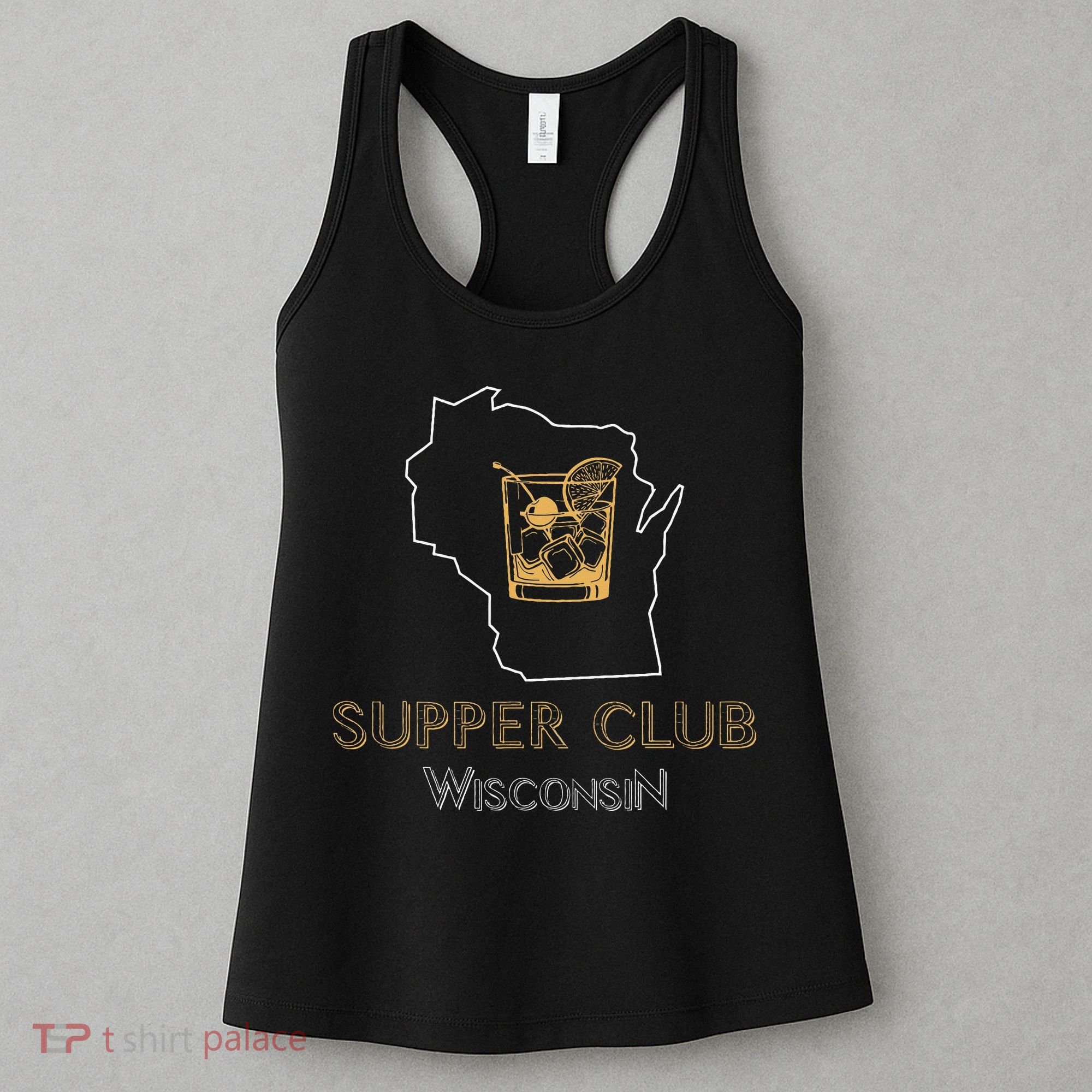 Wisconsin Supper Club And Old Fashioned Women's Tank Top