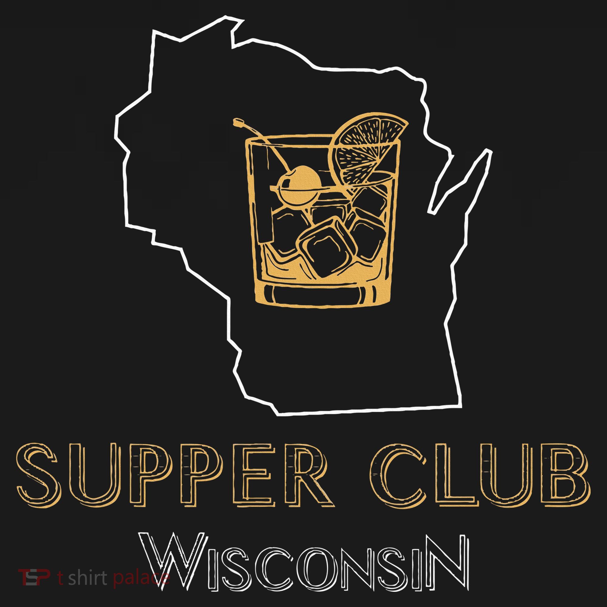 Wisconsin Supper Club And Old Fashioned Tank Top