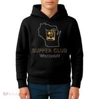 Wisconsin Supper Club And Old Fashioned Kids Hoodie thumb 4