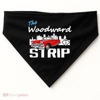Woodward Strip Classic Car USA-Made Doggie Bandana thumb 0