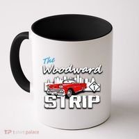 Woodward Strip Classic Car Coffee Mug thumb 0