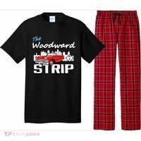 Woodward Strip Classic Car Pajama Set thumb 0