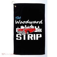 Woodward Strip Classic Car Golf Towel thumb 0