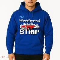 Woodward Strip Classic Car Hoodie thumb 2