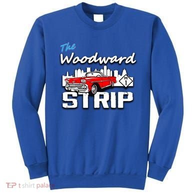 Woodward Strip Classic Car Sweatshirt
