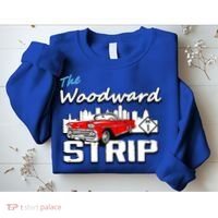 Woodward Strip Classic Car Sweatshirt thumb 2