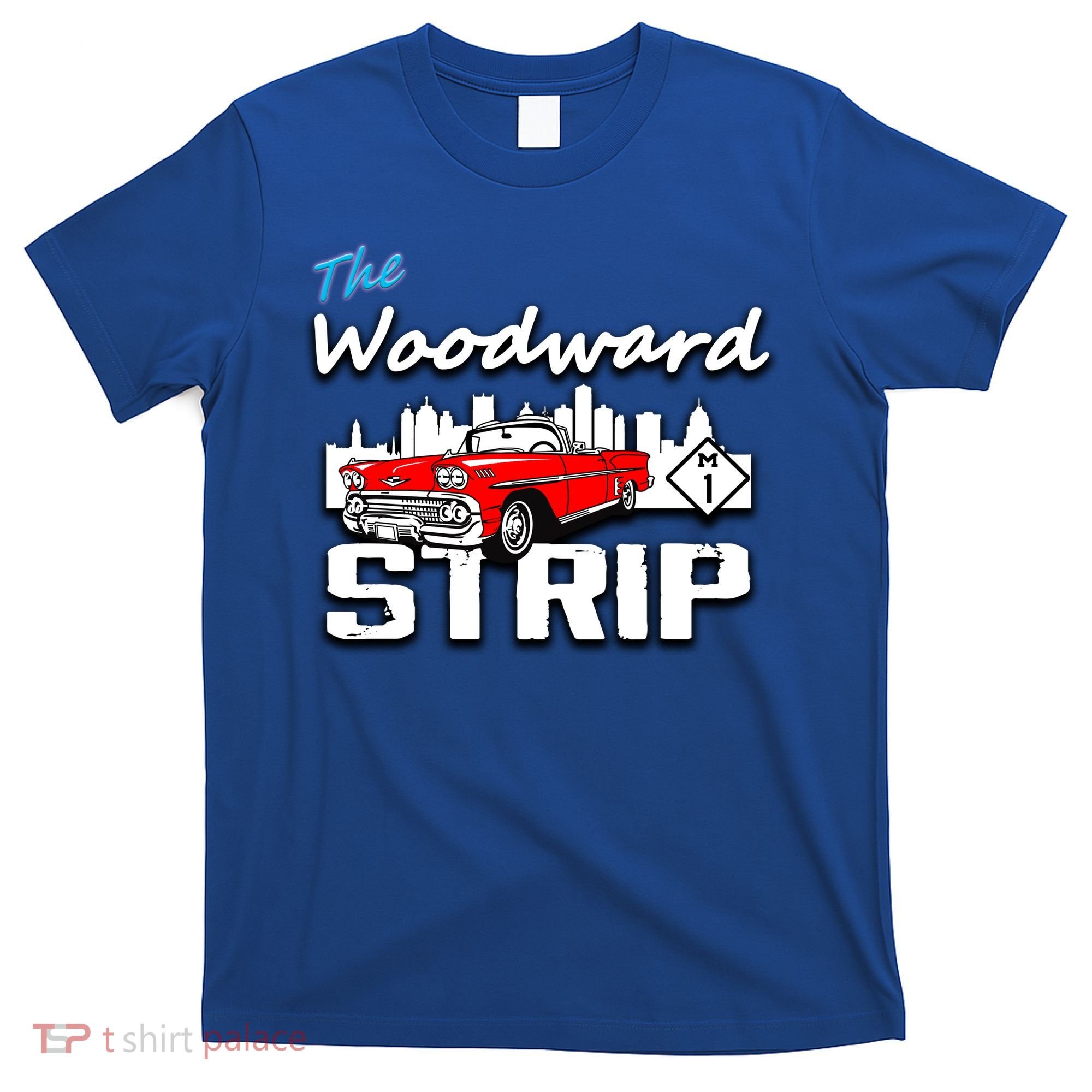 Woodward Strip Classic Car T-Shirt