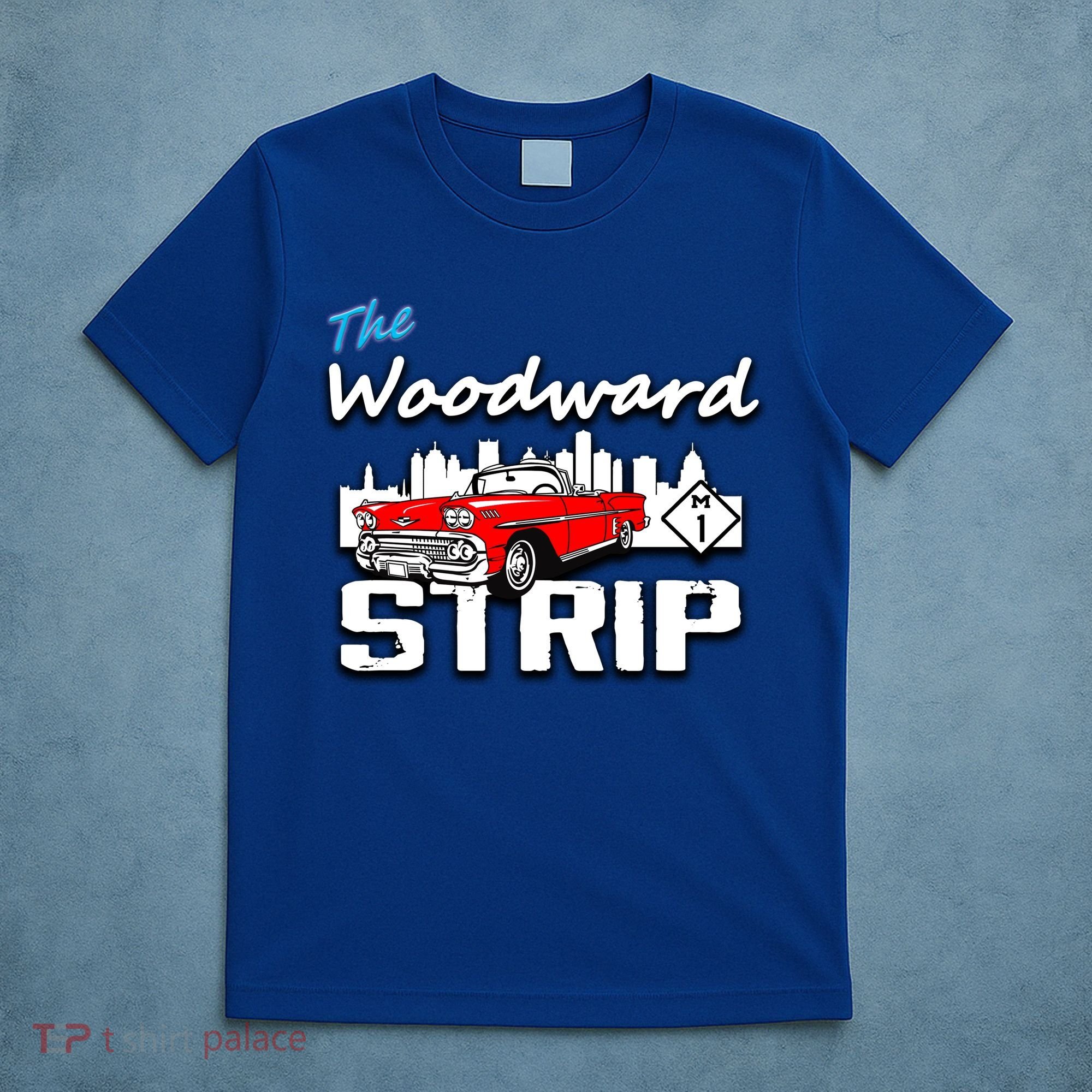 Woodward Strip Classic Car T-Shirt