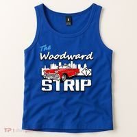 Woodward Strip Classic Car Tank Top thumb 2