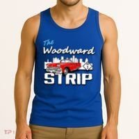 Woodward Strip Classic Car Tank Top thumb 3