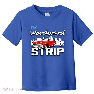 Woodward Strip Classic Car Toddler T-Shirt