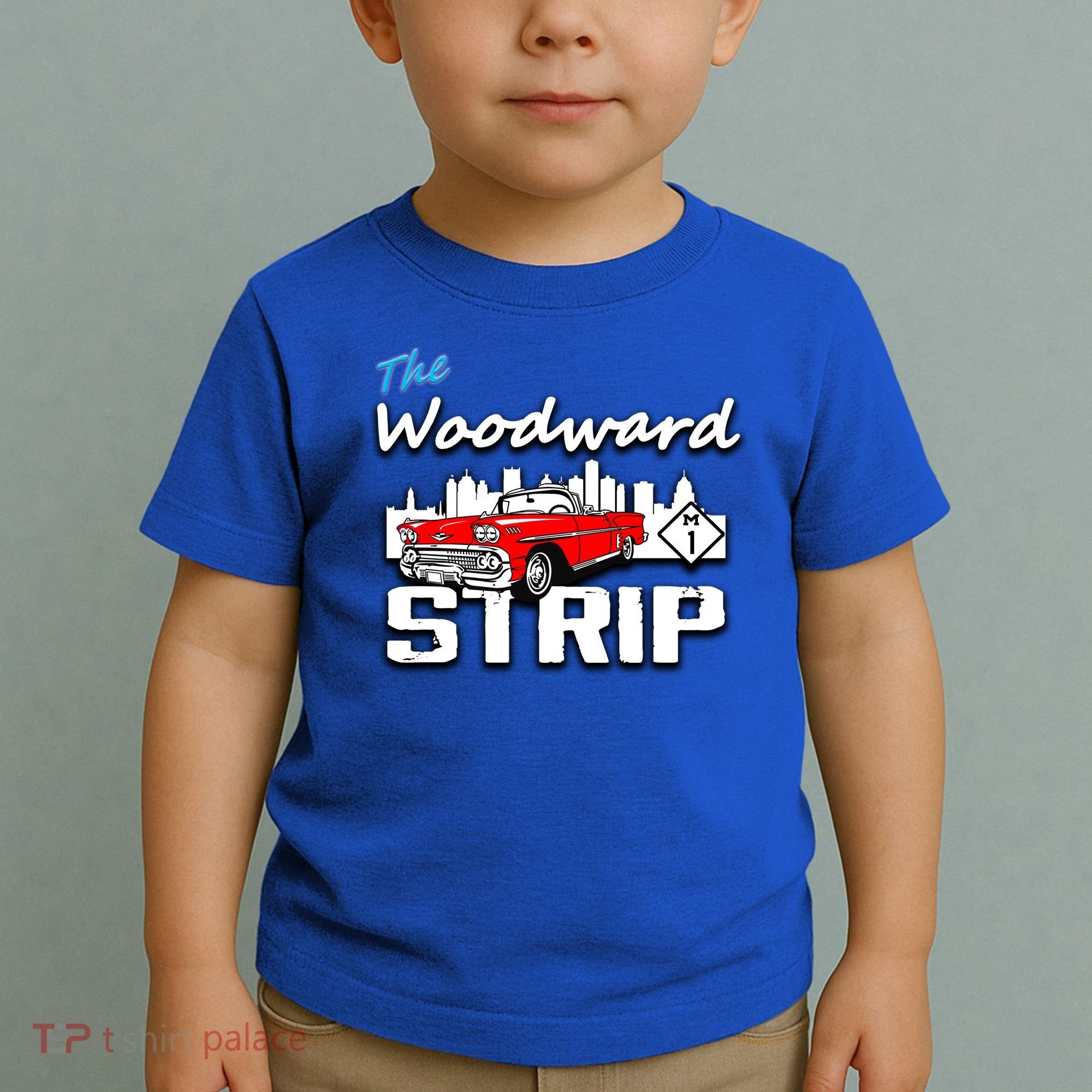 Woodward Strip Classic Car Toddler T-Shirt