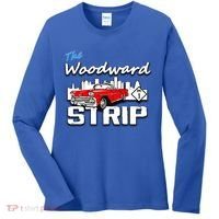 Woodward Strip Classic Car Women's Long Sleeve Shirt thumb 0