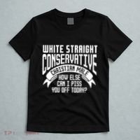 White Straight Conservative Christian Male T-Shirt thumb 5