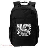 White Straight Conservative Christian Male Backpack thumb 0