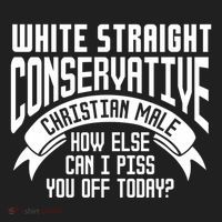 White Straight Conservative Christian Male Beanie thumb 2