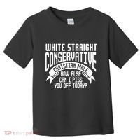 White Straight Conservative Christian Male Toddler T-Shirt thumb 0