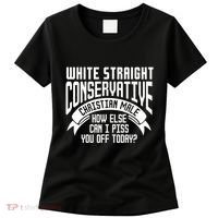 White Straight Conservative Christian Male Women's T-Shirt thumb 0