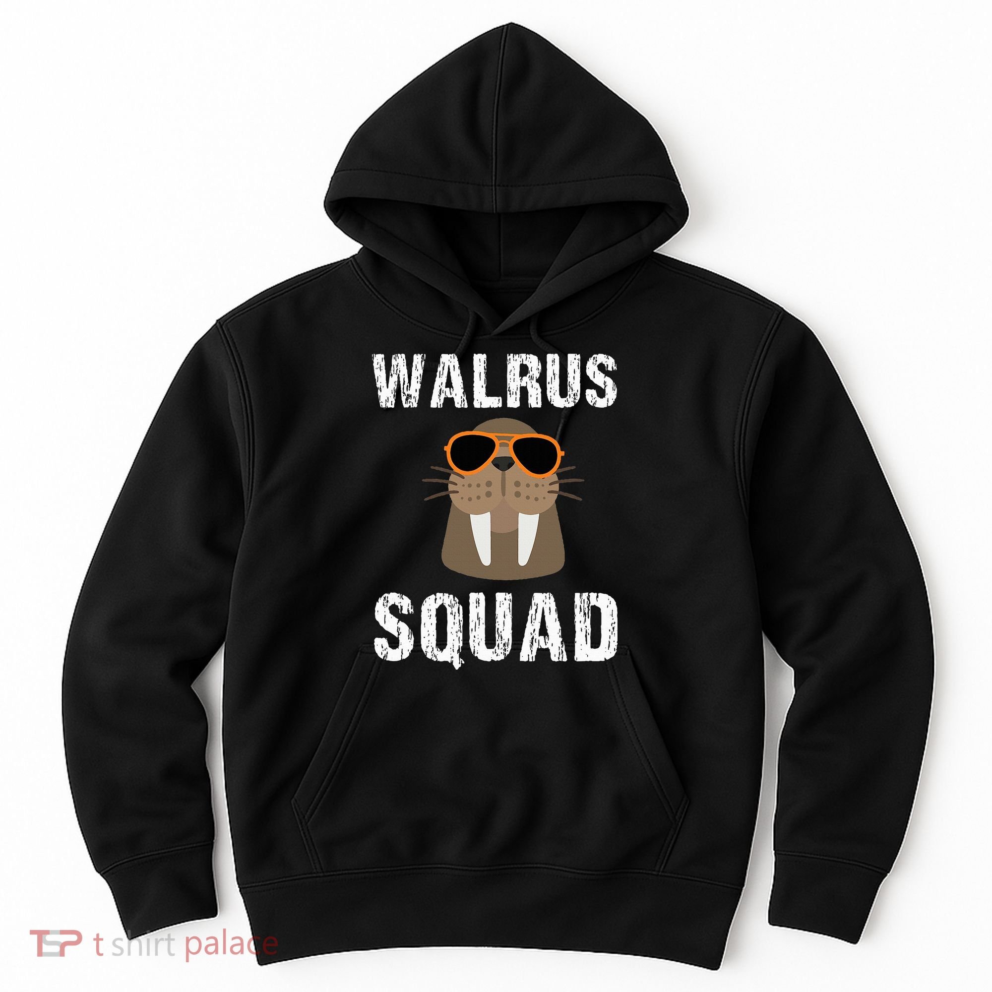 Walrus Squad Cute Funny Sea Animal Lover Gift Hoodie