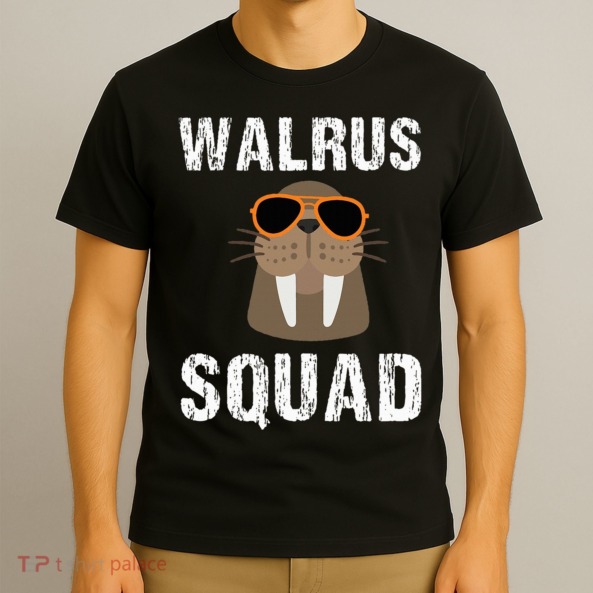 Walrus Squad Cute Funny Sea Animal Lover Gift T-Shirt
