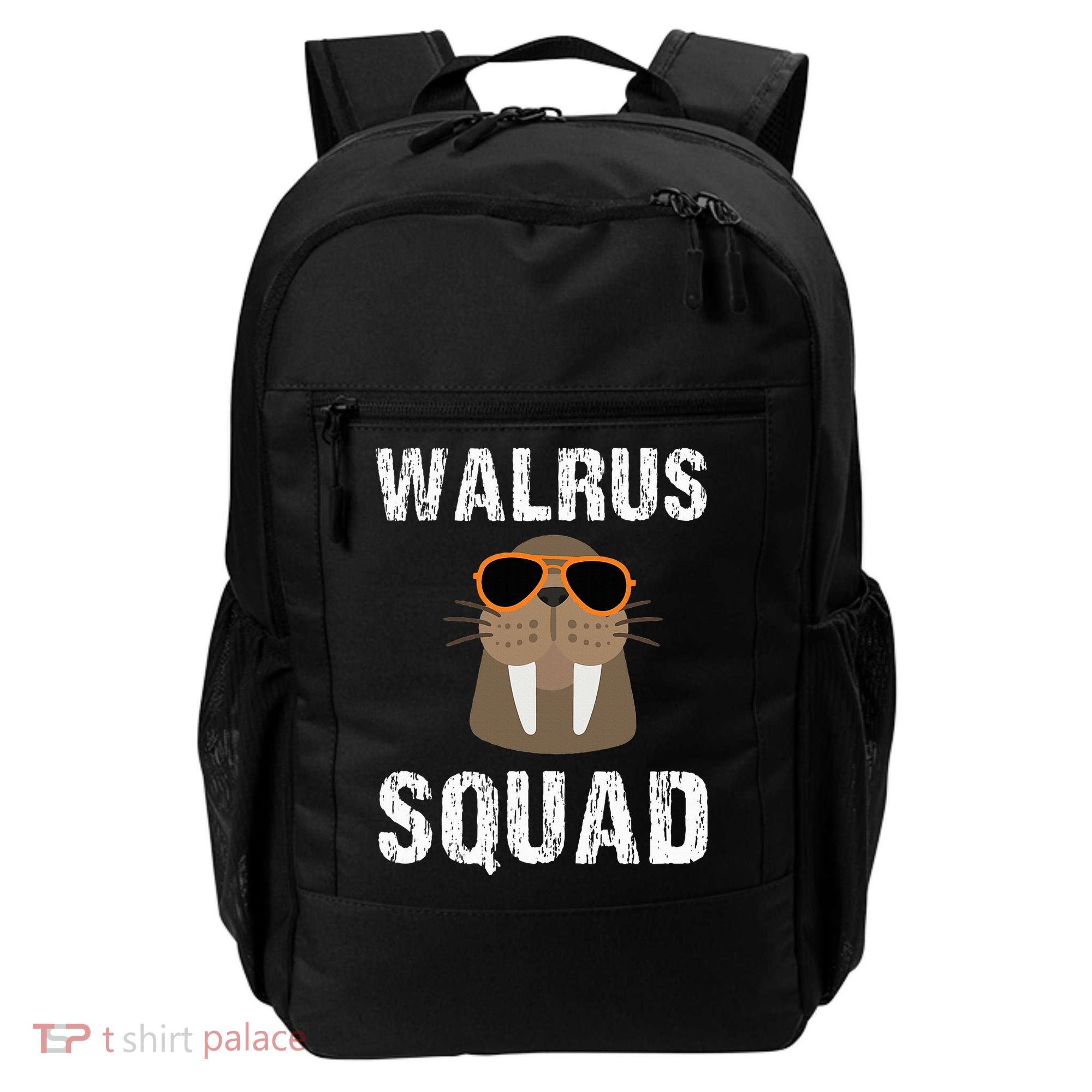 Walrus Squad Cute Funny Sea Animal Lover Gift Backpack