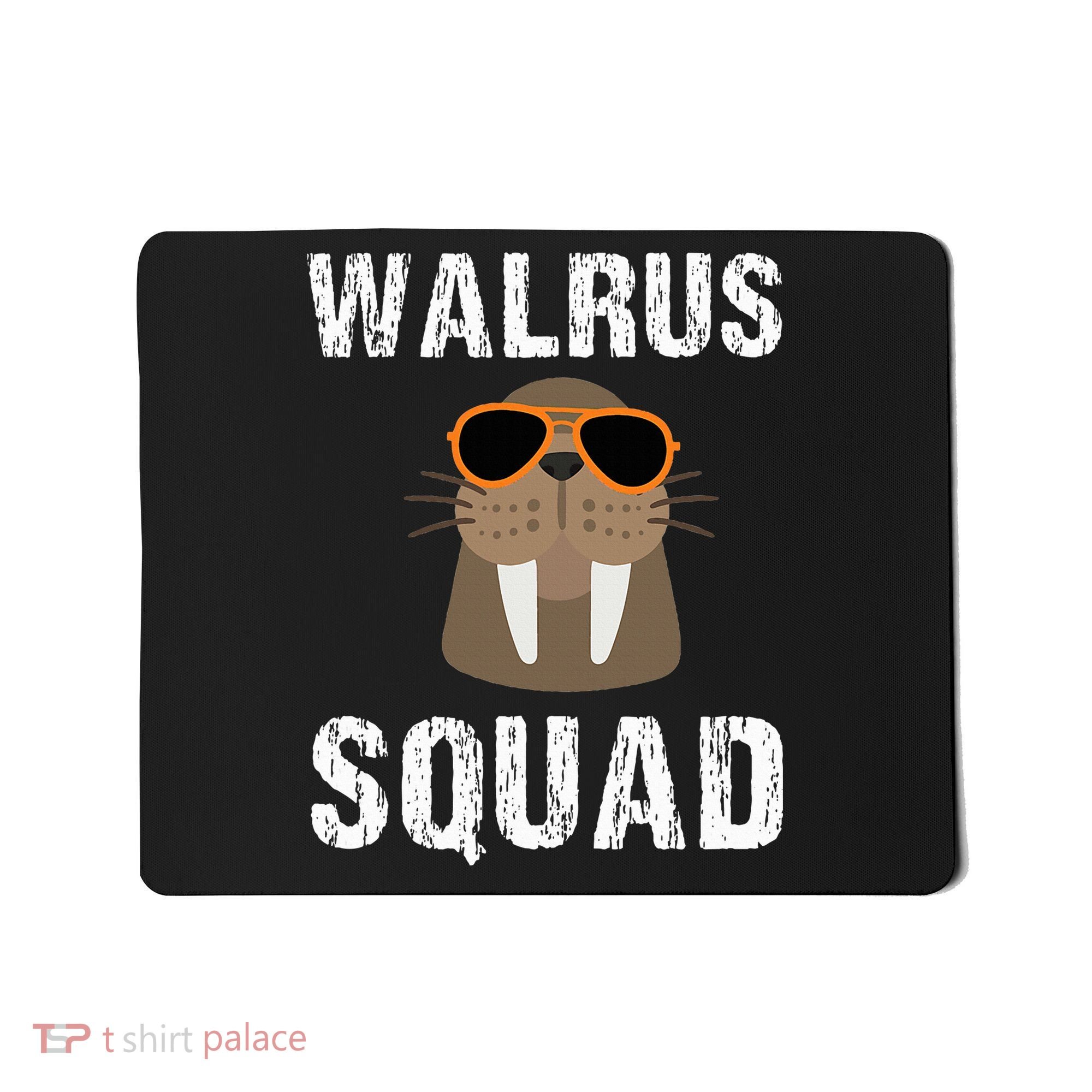 Walrus Squad Cute Funny Sea Animal Lover Gift Mousepad