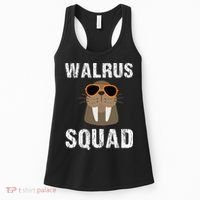 Walrus Squad Cute Funny Sea Animal Lover Gift Women's Tank Top thumb 0