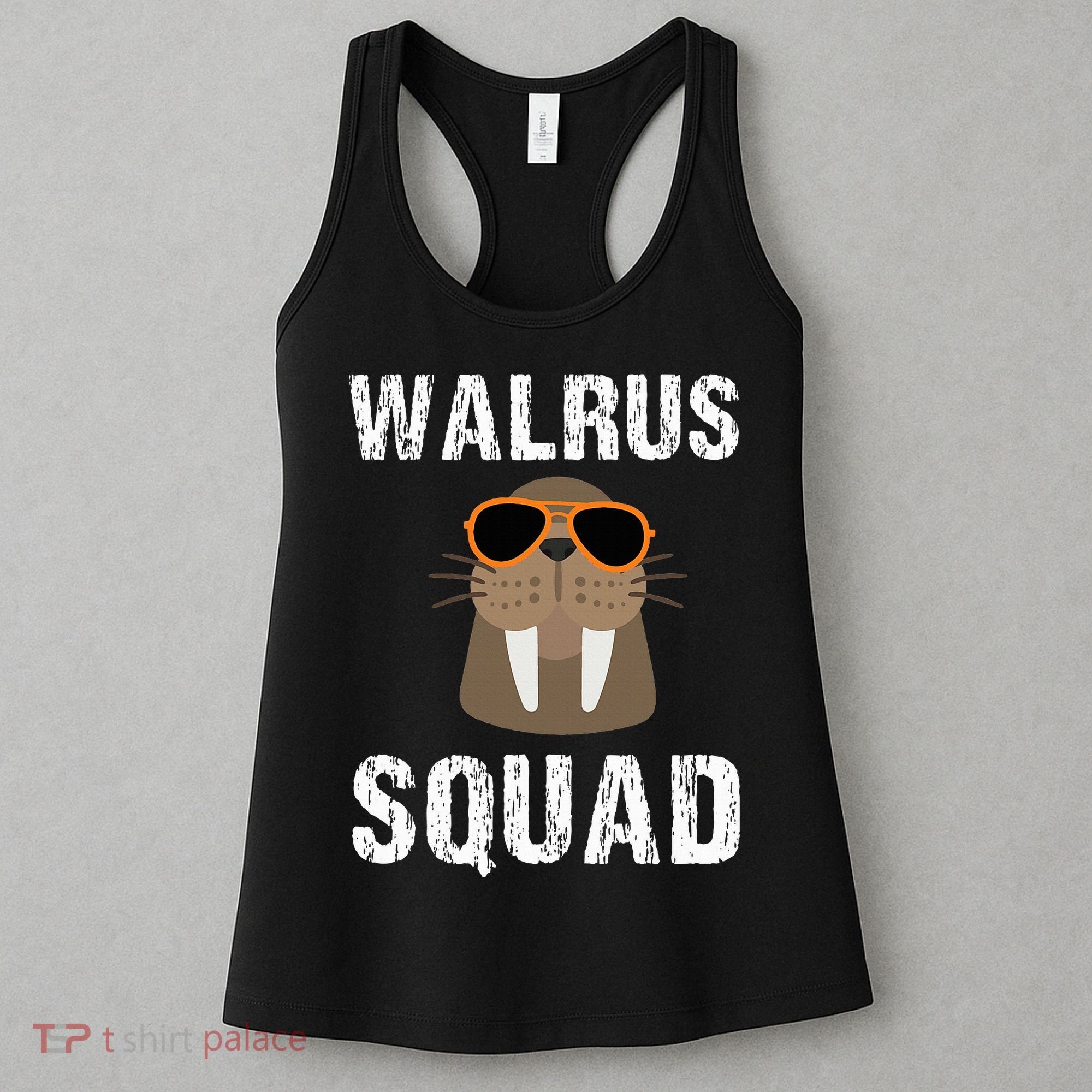 Walrus Squad Cute Funny Sea Animal Lover Gift Women's Tank Top