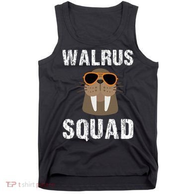 Walrus Squad Cute Funny Sea Animal Lover Gift Tank Top