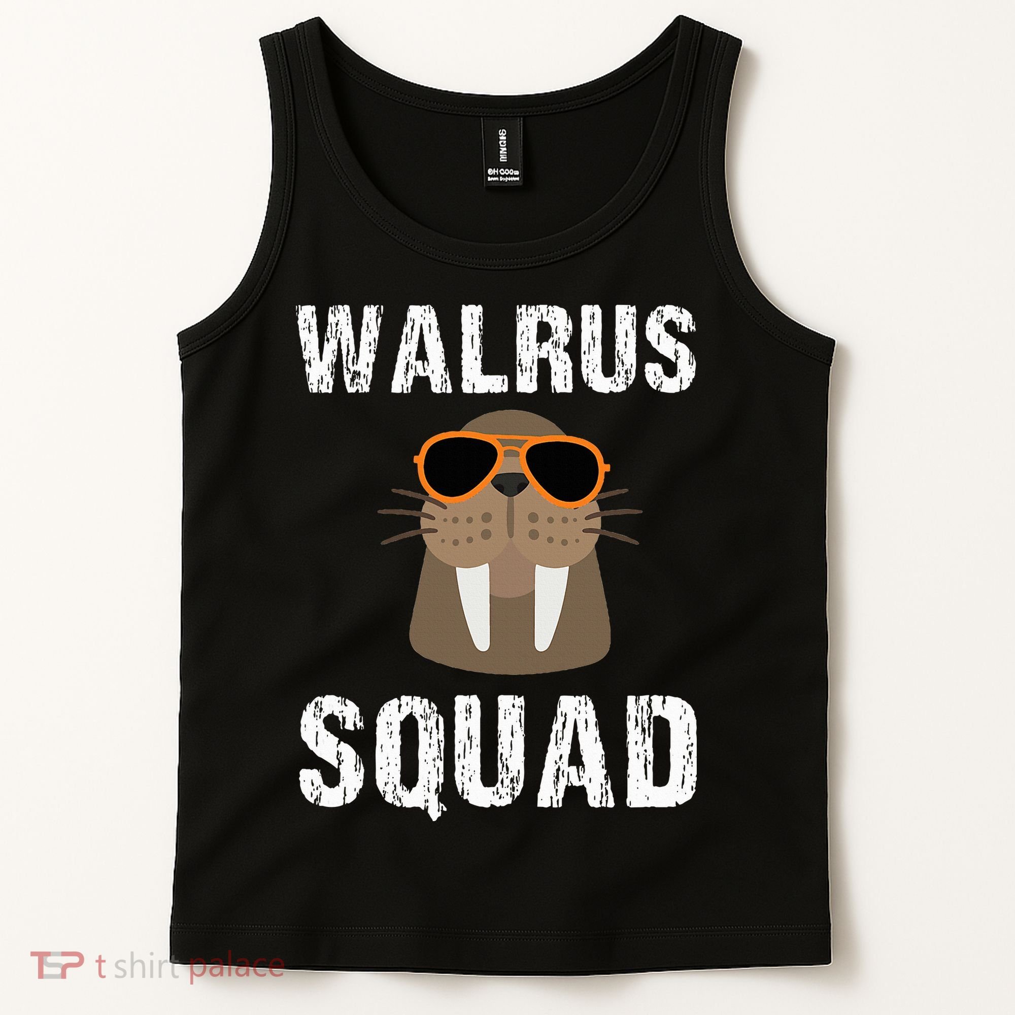 Walrus Squad Cute Funny Sea Animal Lover Gift Tank Top