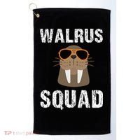 Walrus Squad Cute Funny Sea Animal Lover Gift Golf Towel thumb 0
