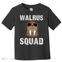 Walrus Squad Cute Funny Sea Animal Lover Gift Toddler T-Shirt thumb 0
