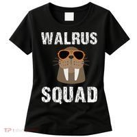 Walrus Squad Cute Funny Sea Animal Lover Gift Women's T-Shirt thumb 0