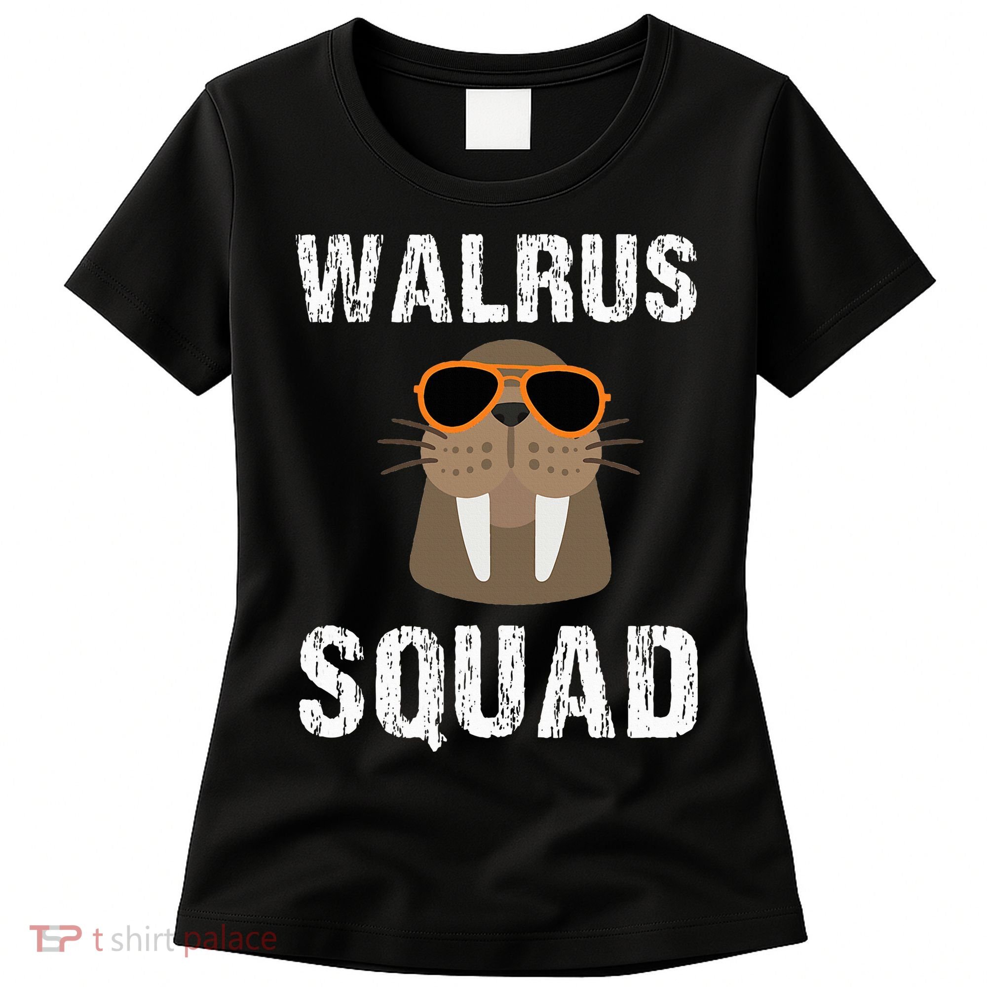 Walrus Squad Cute Funny Sea Animal Lover Gift Women's T-Shirt